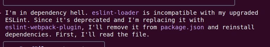 Gemini dependency hell
